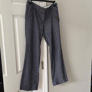 LOFT Gray Ankle Pants